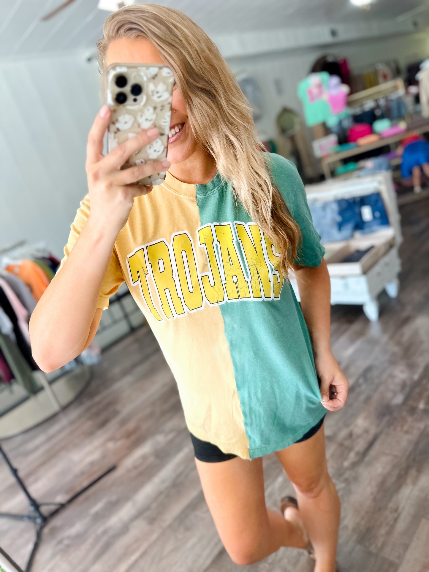 PREORDER Custom Split Color Team Tee