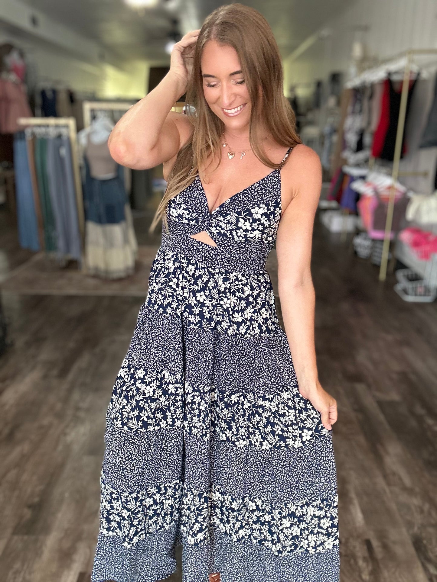 Stay Right Here Maxi Dress