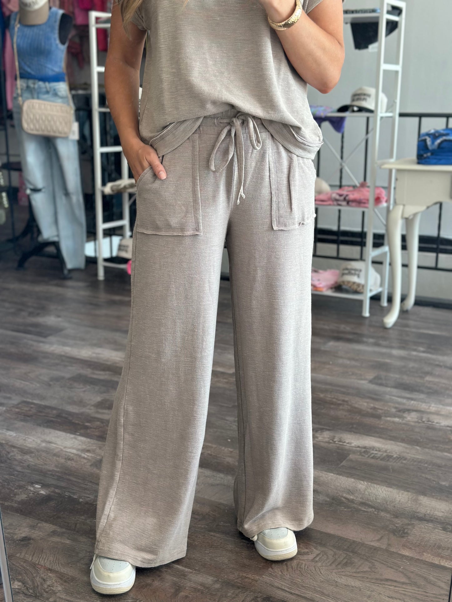 PREORDER Keeping It Simple Cozy Set - Tan