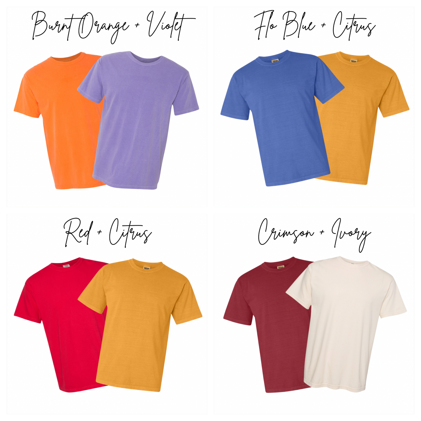 PREORDER Custom Split Color Team Tee