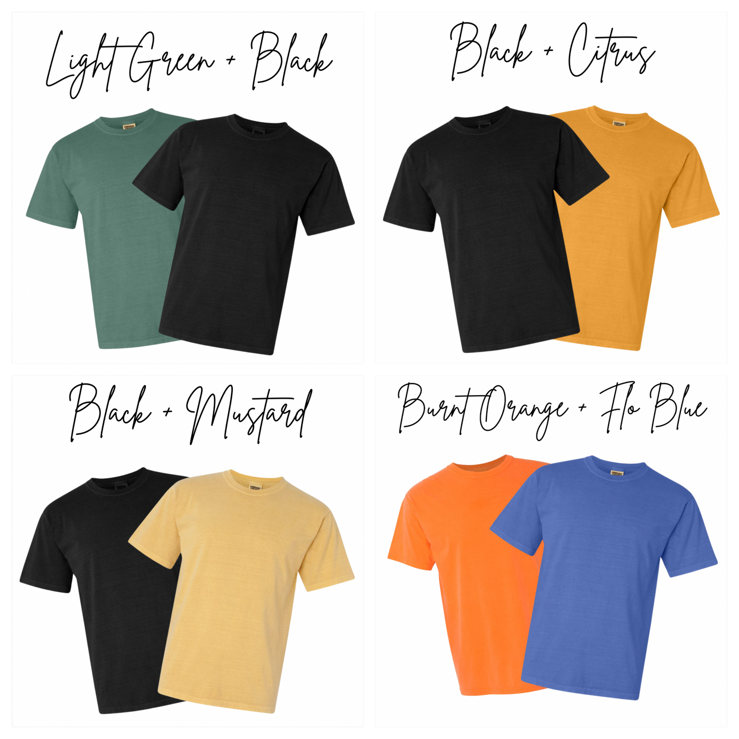 PREORDER Custom Split Color Team Tee
