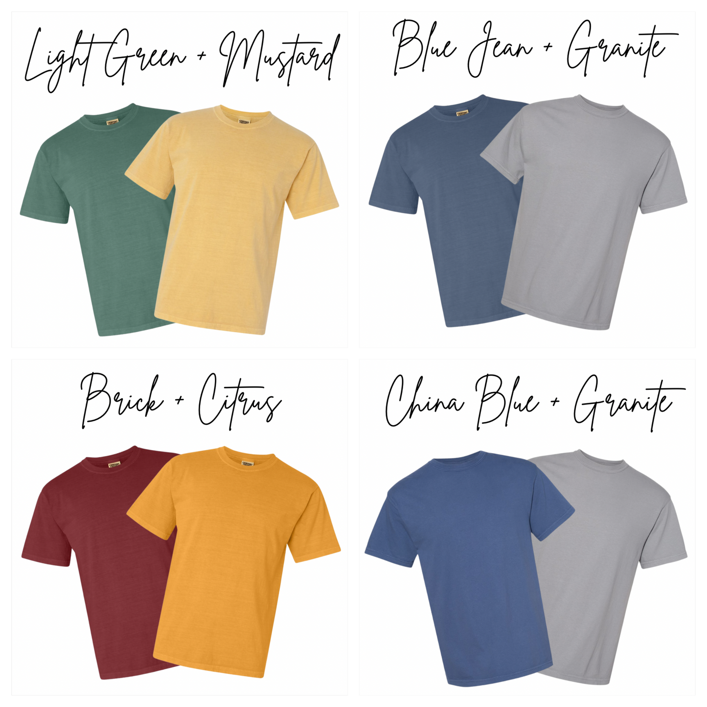 PREORDER Custom Split Color Team Tee