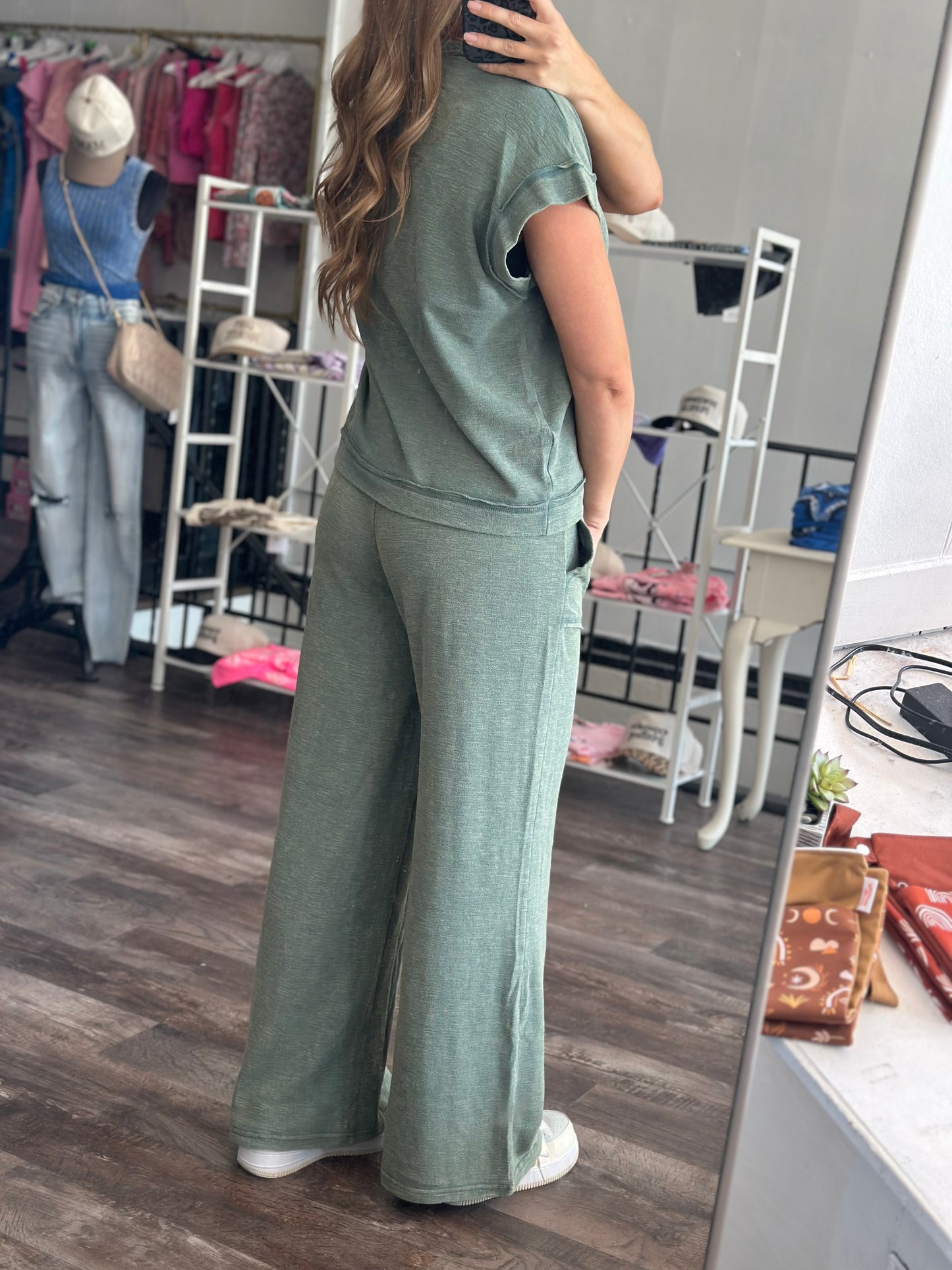 PREORDER Keeping It Simple Cozy Set - Ash Jade