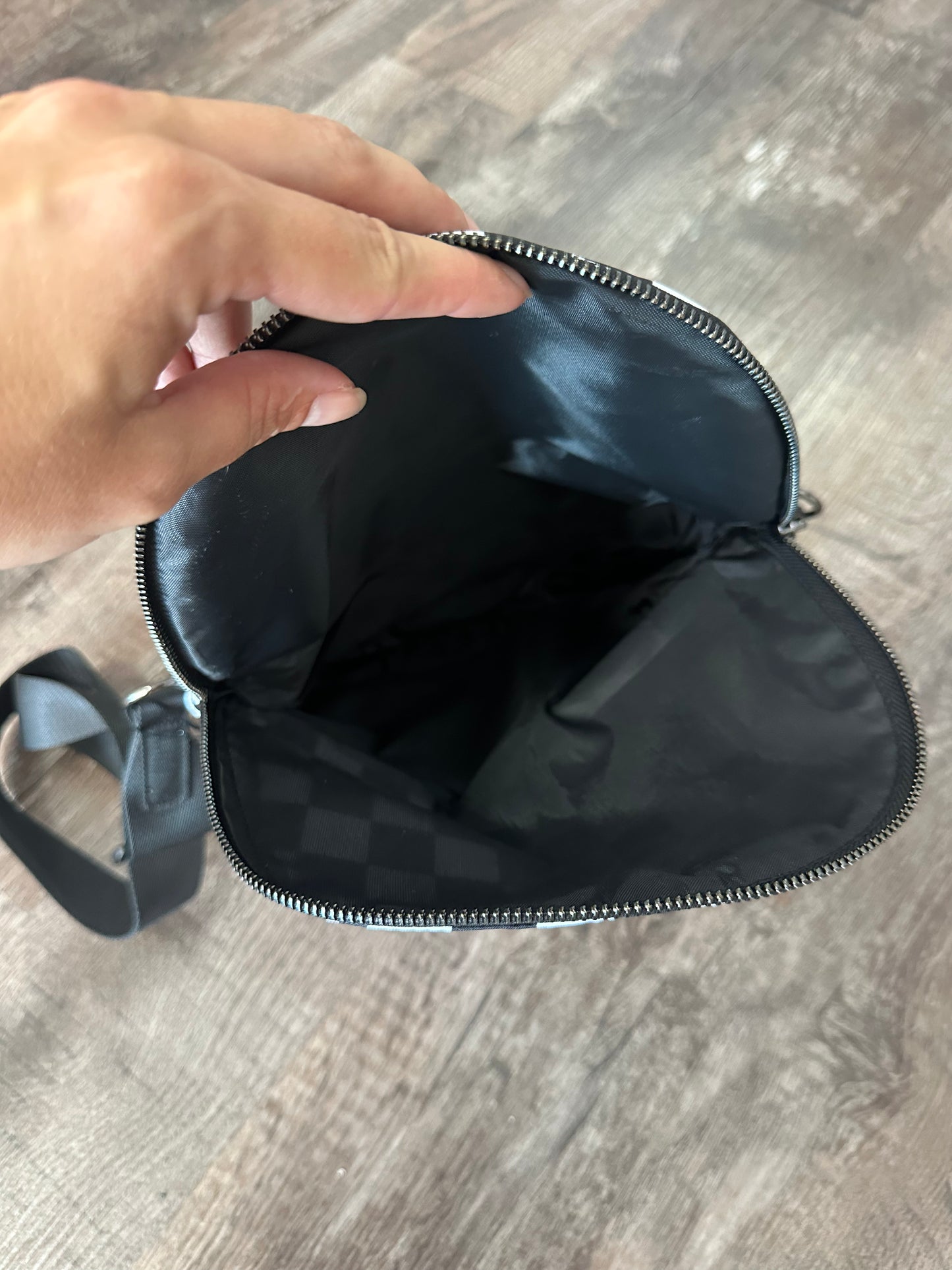 For The Hustle Sling Bag - Checkered