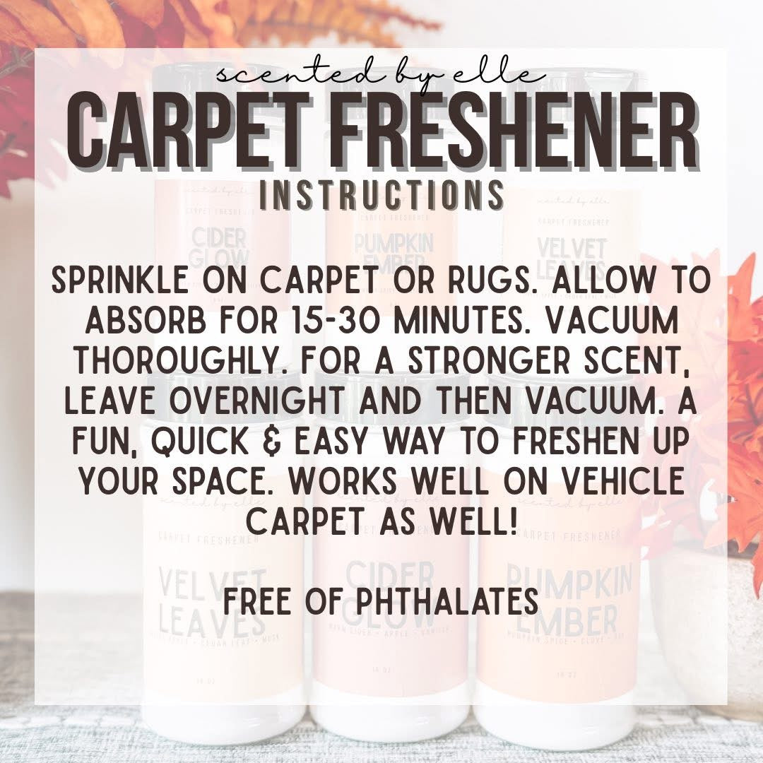 Fall Carpet Freshener