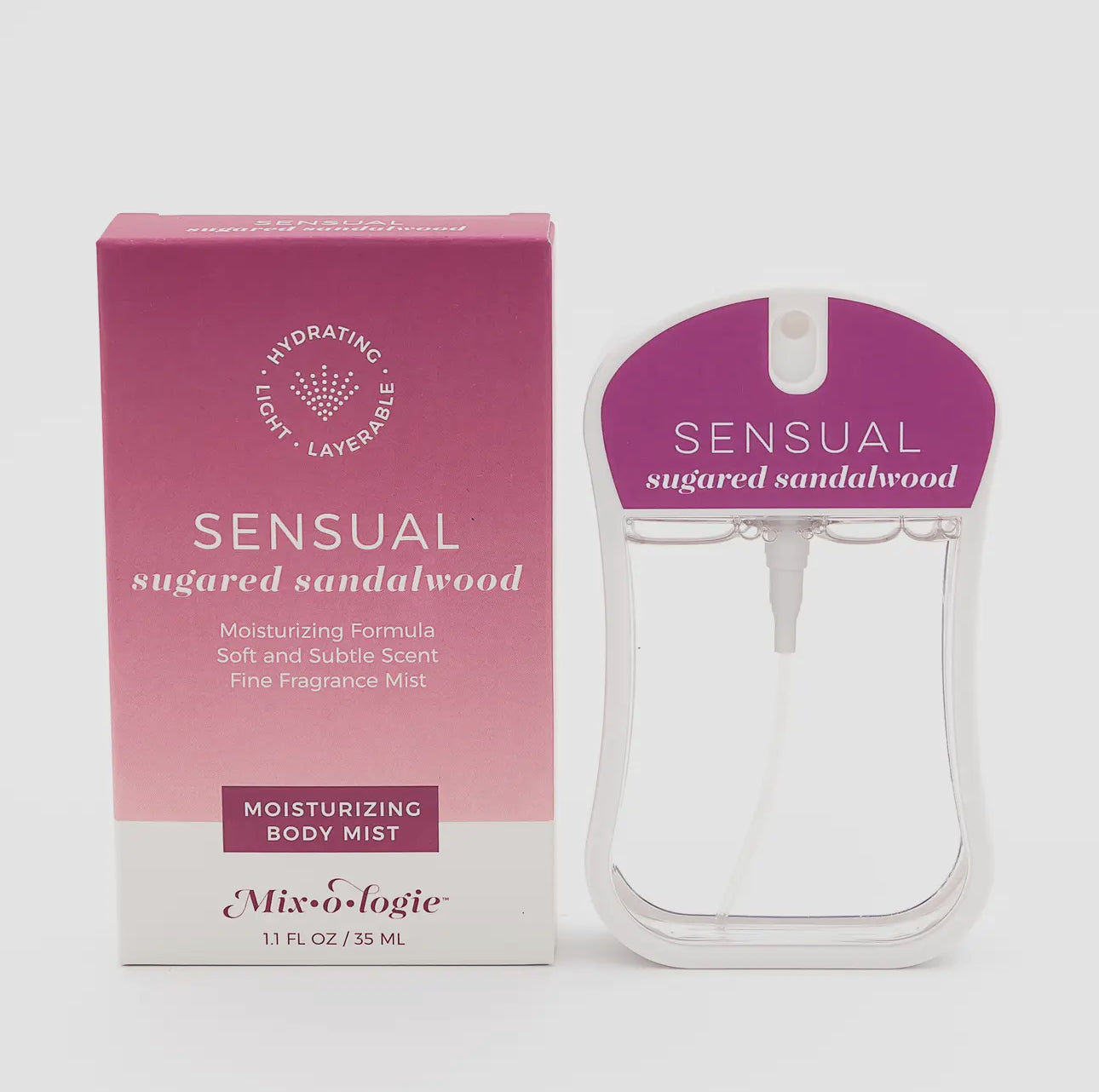 Mixologie Moisturizing Body Mist - Sensual (Sugared Sandalwood)