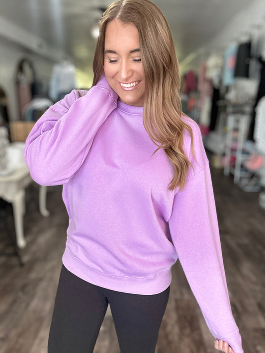 Keeping Cozy Basic Fleece Pullover