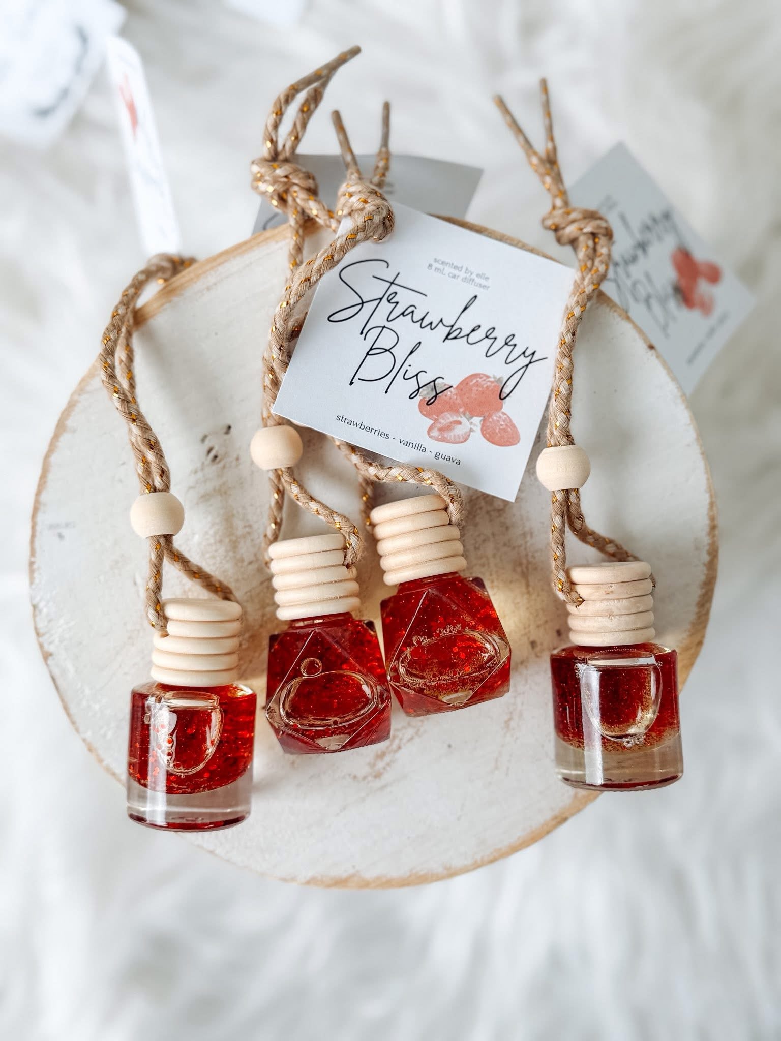 Strawberry Bliss Car Diffuser – OTM Boutique & Bow Co.