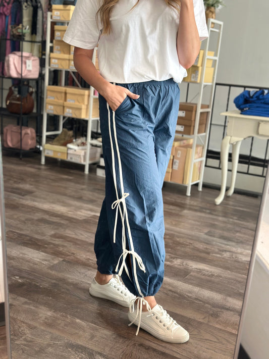 Hitting The Gym Side Tie Joggers