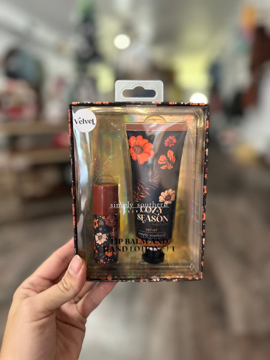 Lip Balm & Lotion Set - Cozy Season