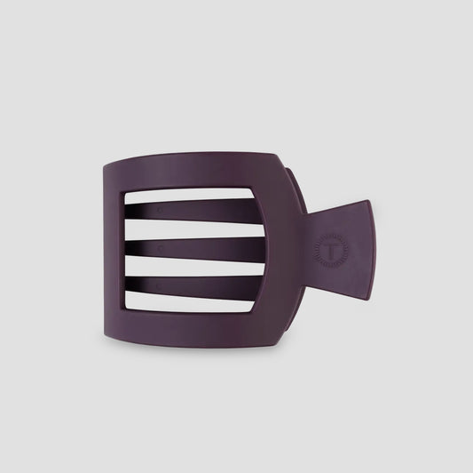 Burgundy Bliss Flat Square Clip - Medium